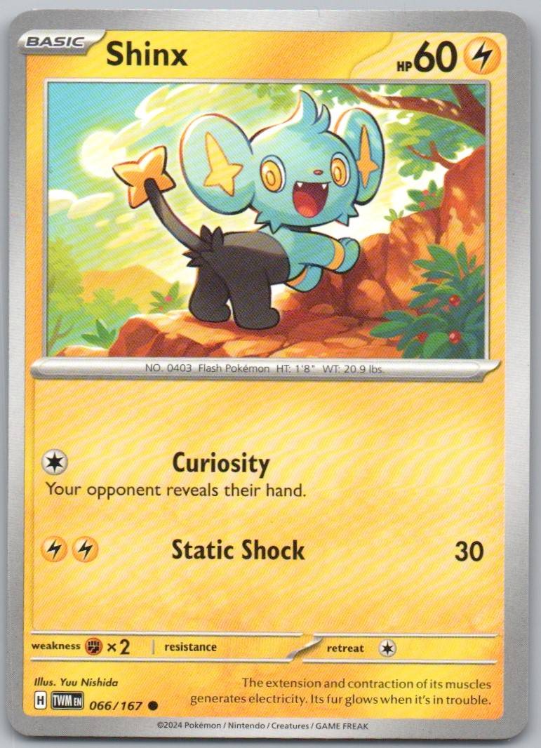 Shinx 066 Normal Lightning Card - Twilight Masquerade