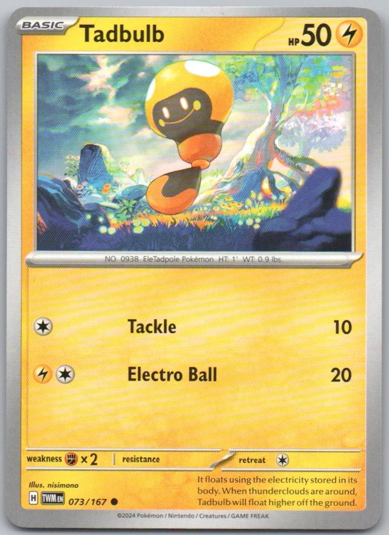 Tadbulb 073 Normal Lightning Card - Twilight Masquerade
