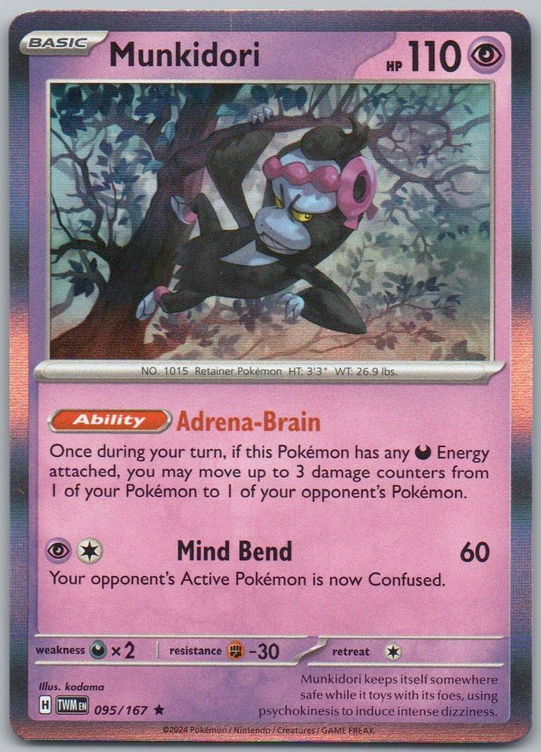 Mukidori 095 Holo Psychic Card - Twilight Masquerade