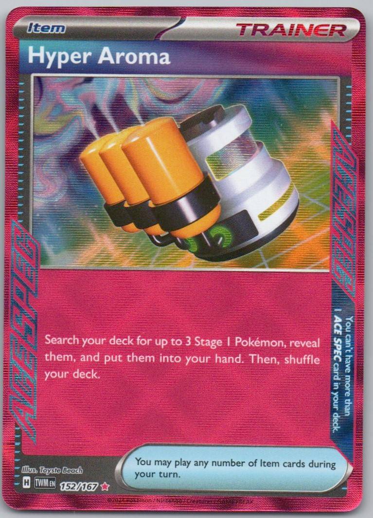 Hyper Aroma 152 Holo Trainer Card - Twilight Masquerade