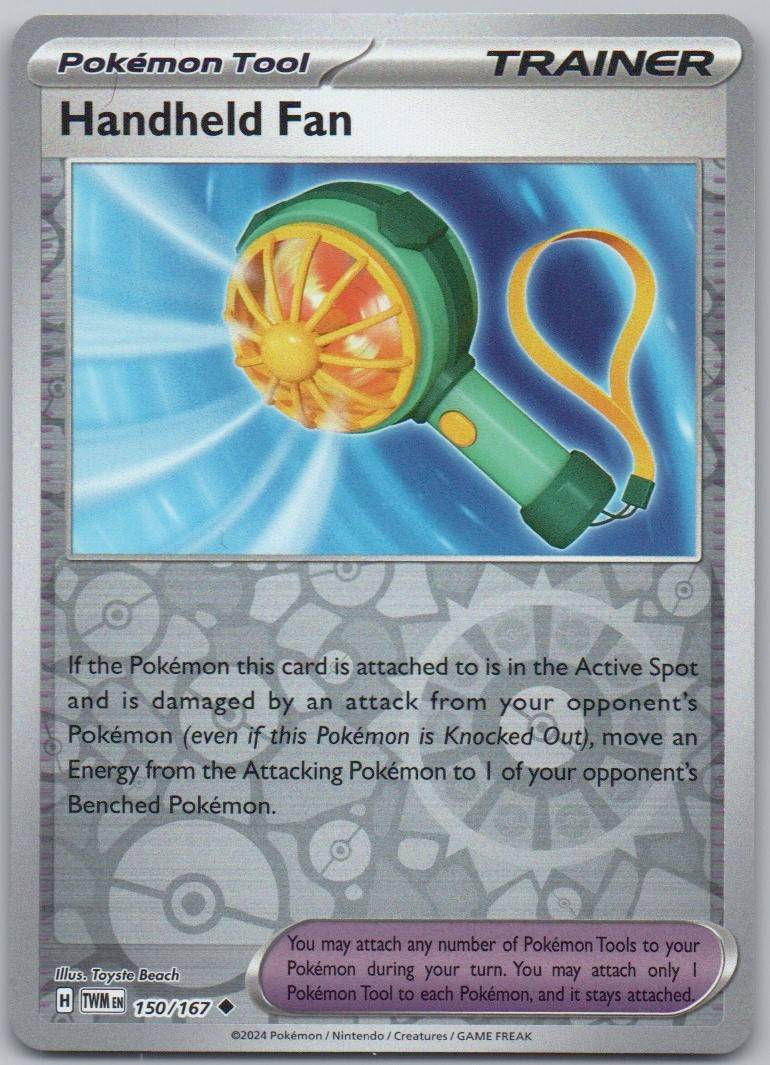 Jamming Tower 153 Reverse Holo Trainer Card - Twilight Masquerade