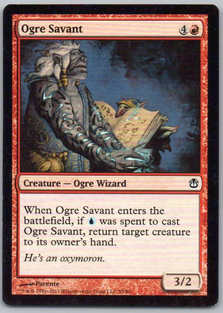 Ogre Savant 55 Normal Creature Card - Duel Decks: Ajani vs. Nicol Bolas