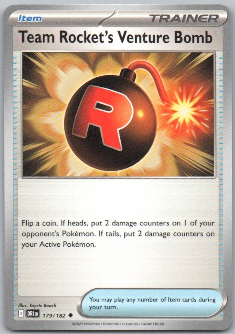 179 - Team Rocket's Venture Bomb