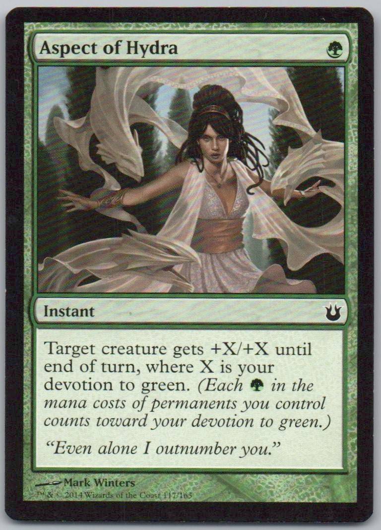 Aspect of Hydra 117 Normal Instant Card - Born of the Gods