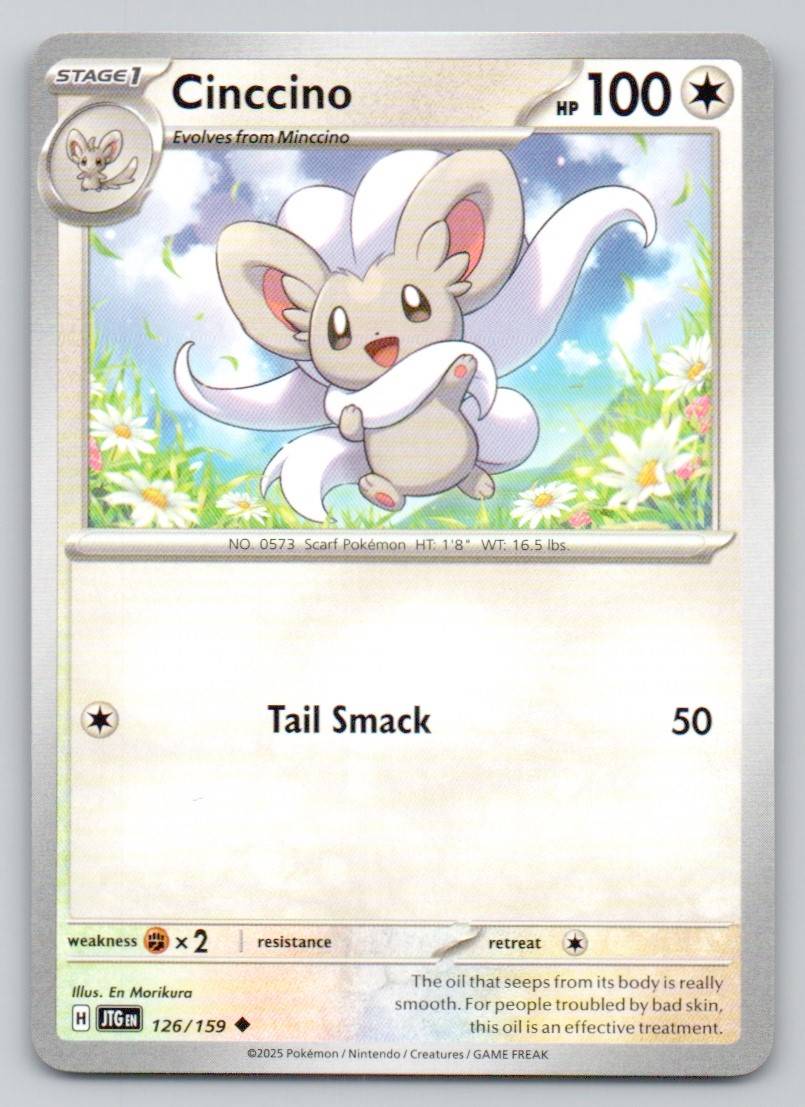 Cinccino 126 NOR Card - Journey Together