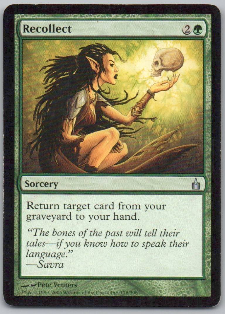 Recollect 178 Normal Sorcery Card - Ravnica: City of Guilds