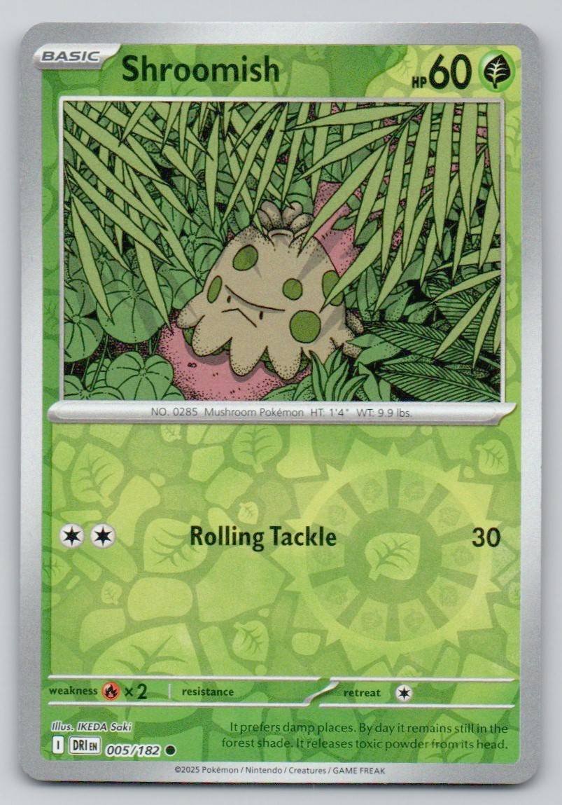 Shroomish 005 REV Card - Destined Rivals
