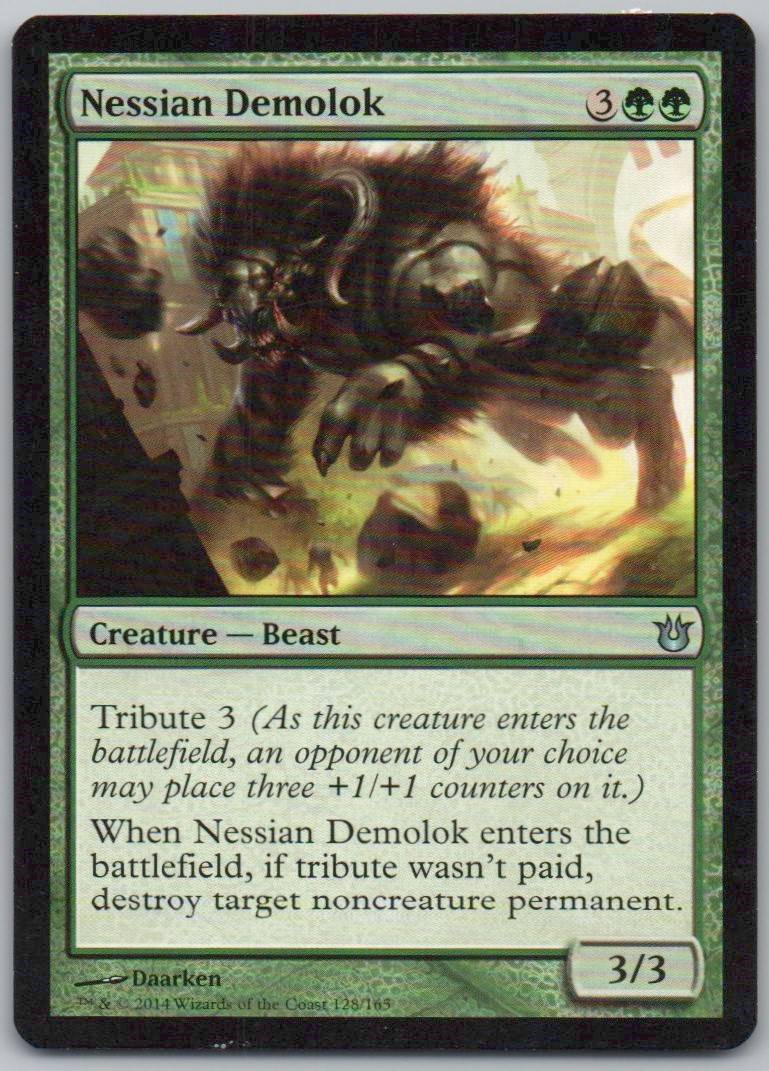 Nessian Demolok 128 Normal Creature Card - Born of the Gods
