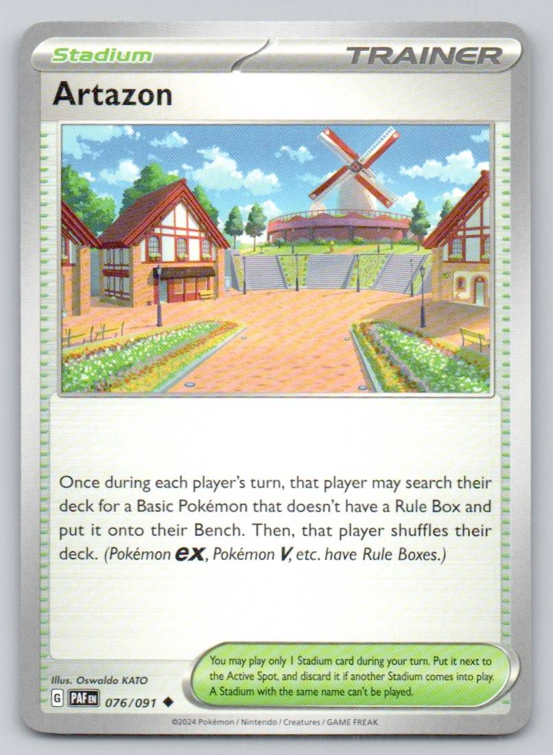 Artazon 076 NOR Card - Paldean Fates