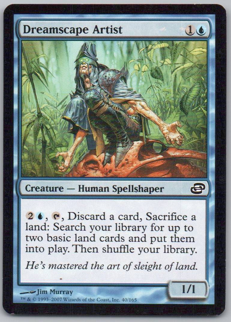 Dreamscape Artist 40 Normal Creature Card - Planar Chaos