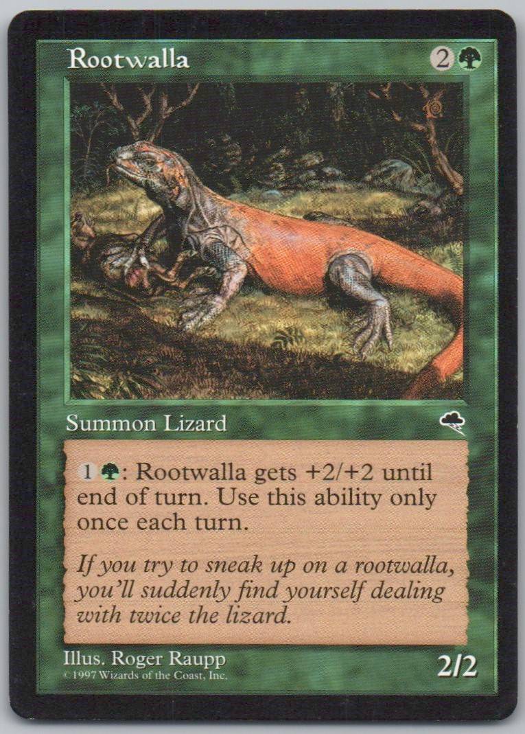Rootwalla 252 Normal Creature Card - Tempest