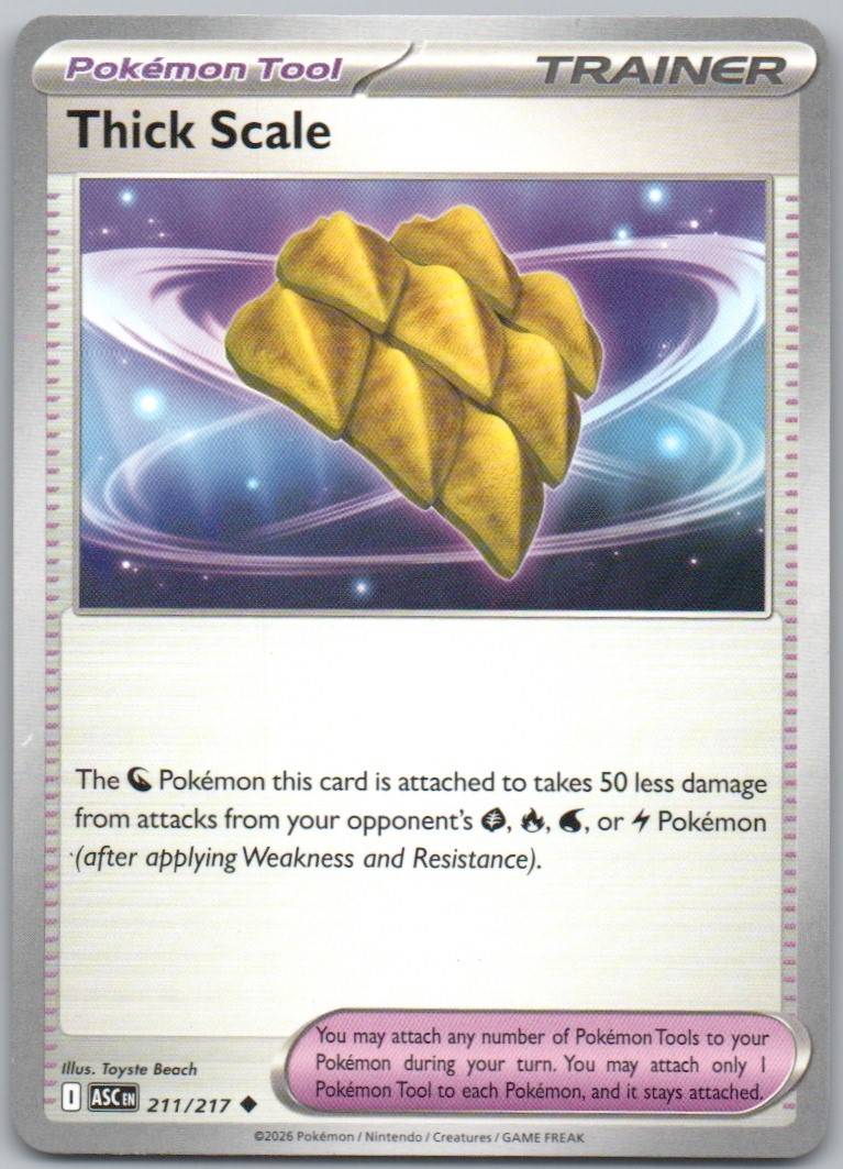 Thick Scale 211 NOR Card - Ascended Heroes