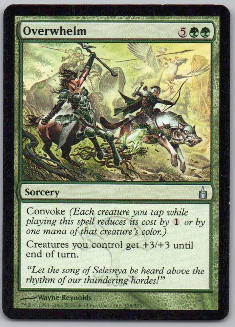 Overwhelm 175 Normal Sorcery Card - Ravnica: City of Guilds