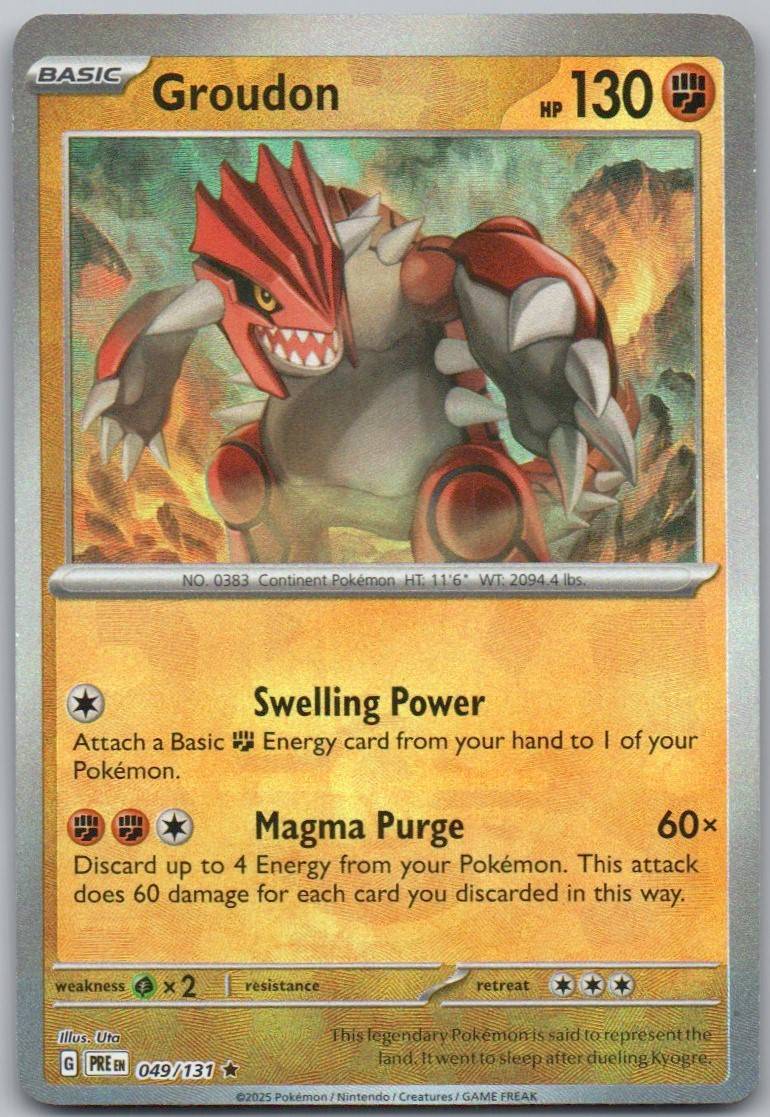 49 - Groudon (Poke Ball Pattern)