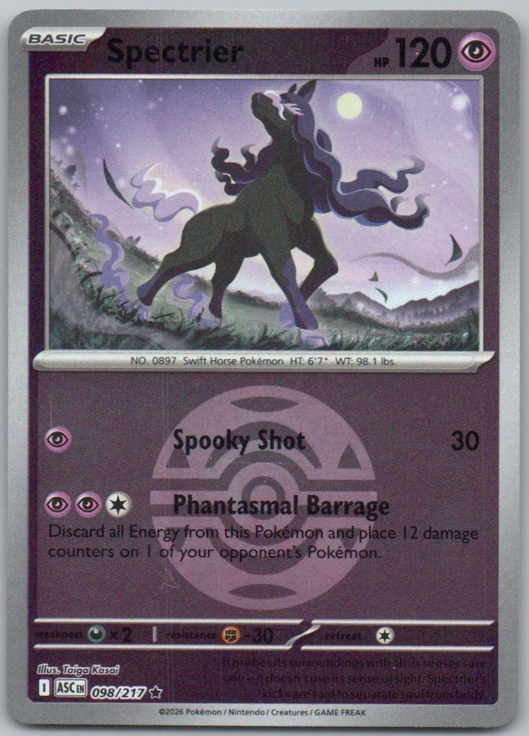Spectrier (Dusk Ball) 098 NOR Card - Ascended Heroes