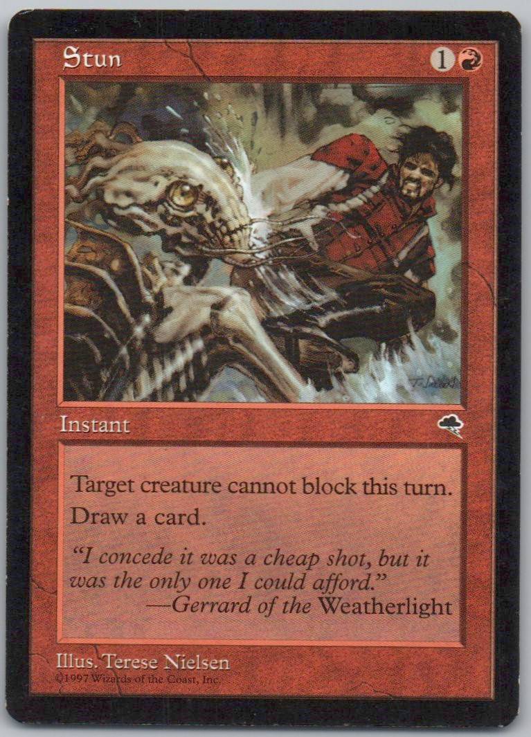 Stun 207 Normal Instant Card - Tempest