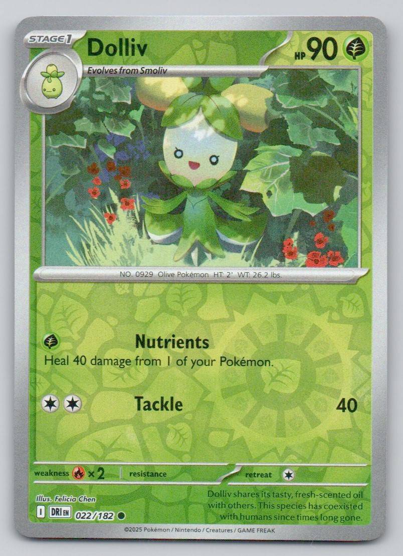 Dolliv 022 REV Card - Destined Rivals