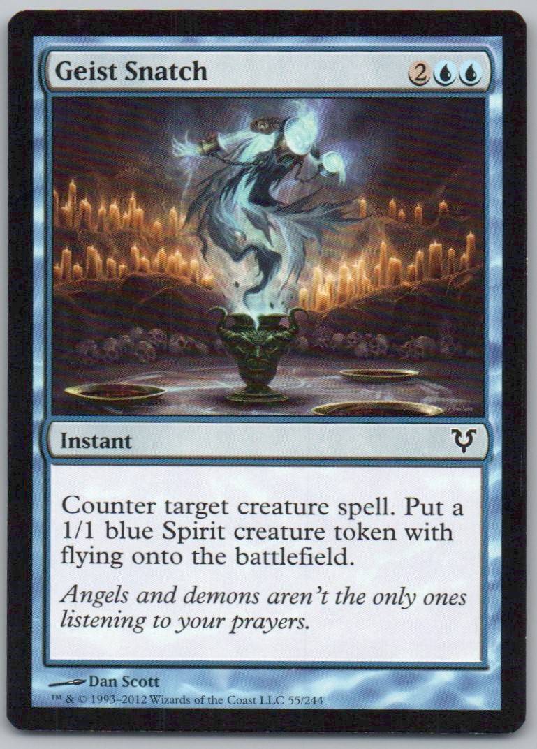 Geist Snatch 55 Normal Instant Card - Avacyn Restored