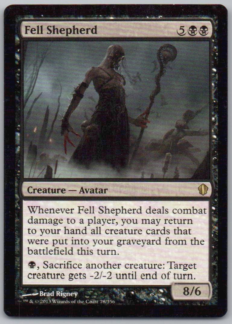 Fell Shepherd 78 Normal Creature Card - Commander 2013