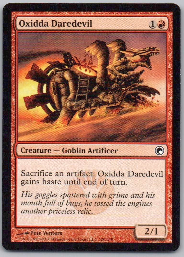 Oxidda Daredevil 100 Normal Creature Card - Scars of Mirrodin