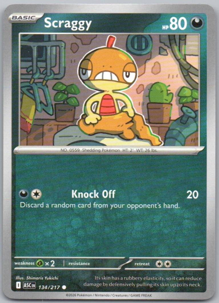 134 - Scraggy