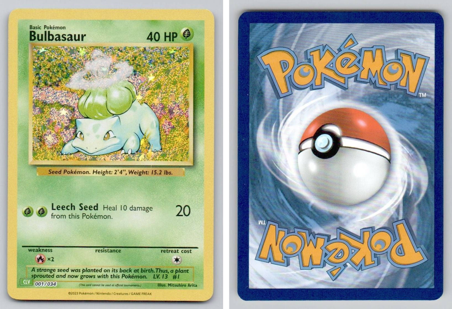 Front + Back scan