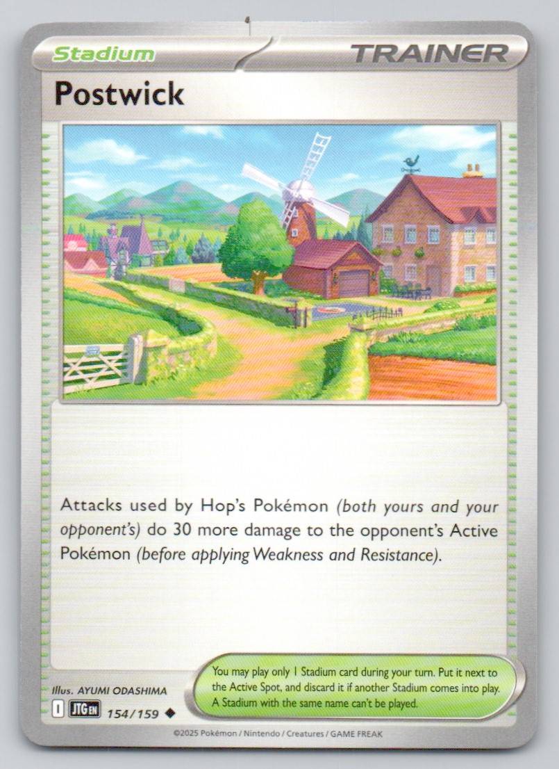 Postwick 154 NOR Card - Journey Together