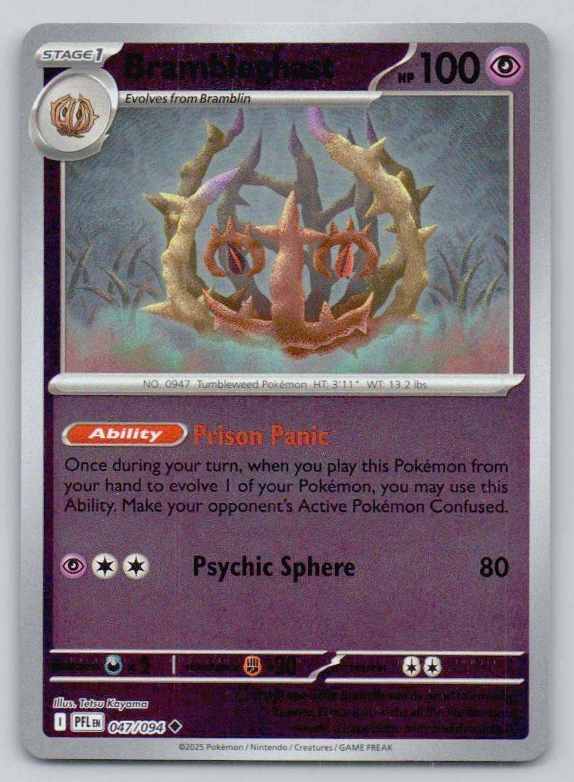 Brambleghast 047 REV Card - Phantasmal Flames