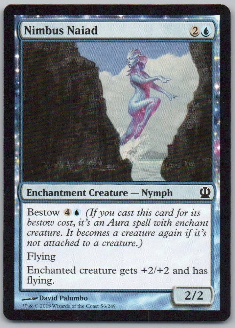 Nimbus Naiad 56 Normal Enchantment Card - Theros