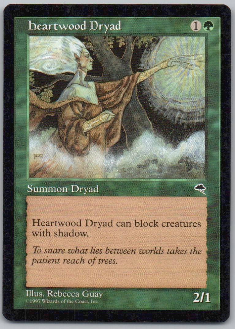 Heartwood Dryad 231 Normal Creature Card - Tempest
