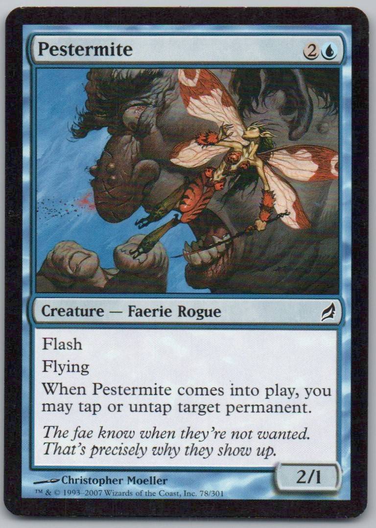 Pestermite 78 Normal Creature Card - Lorwyn