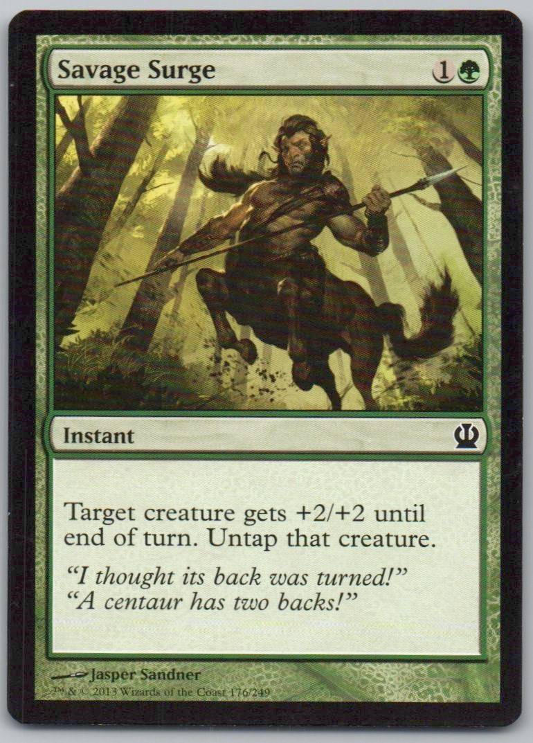 Savage Surge 176 Normal Instant Card - Theros