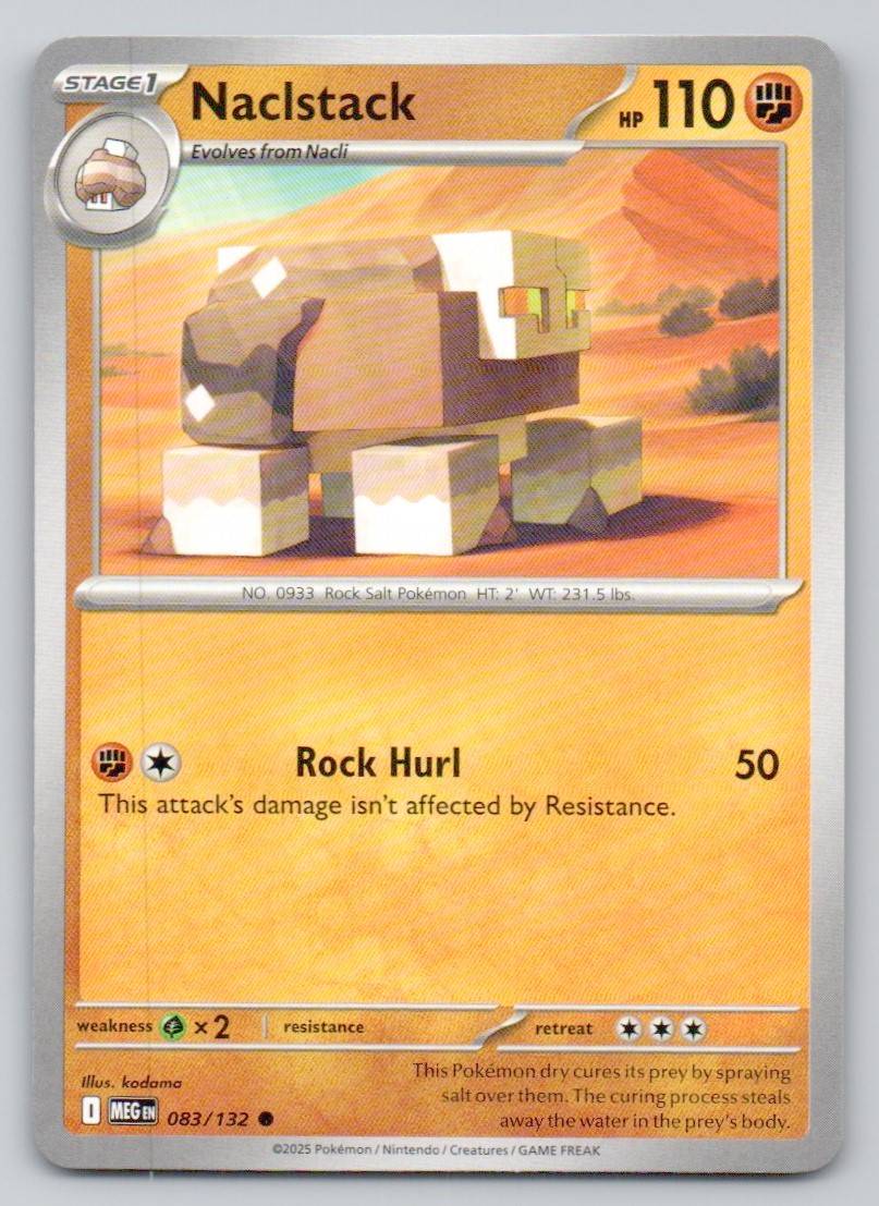 Naclstack 083 NOR Card - Mega Evolution
