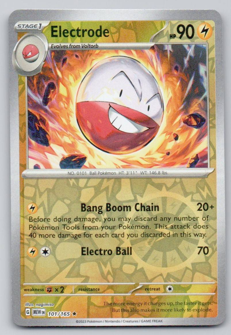 Electrode 101 REV Card - 151