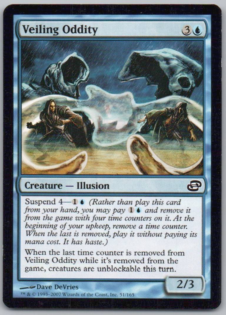 Veiling Oddity 51 Normal Creature Card - Planar Chaos