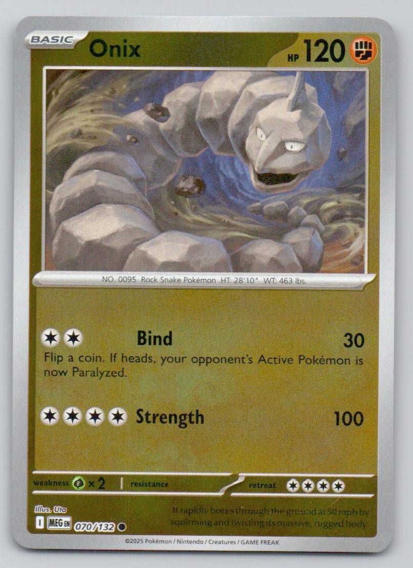 Onix 070 REV Card - Mega Evolution