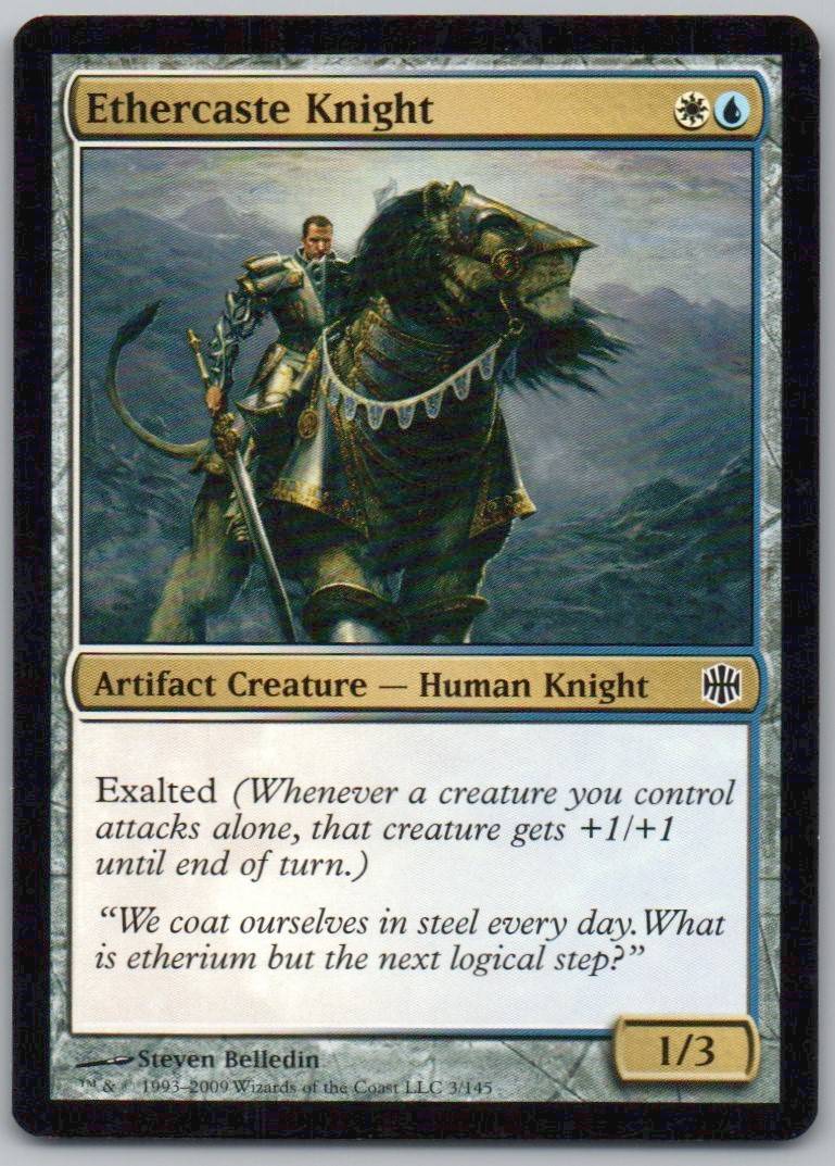 Ethercaste Knight 3 Normal Artifact Card - Alara Reborn