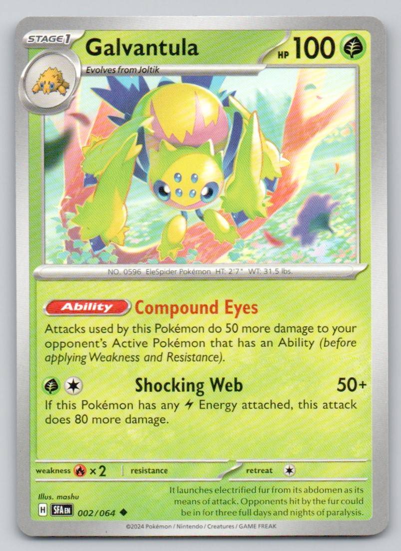 Galvantula 002 NOR Card - Shrouded Fable