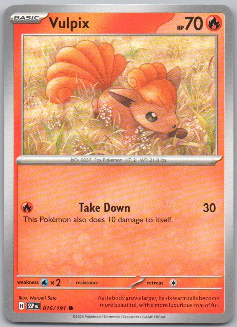 16 - Vulpix