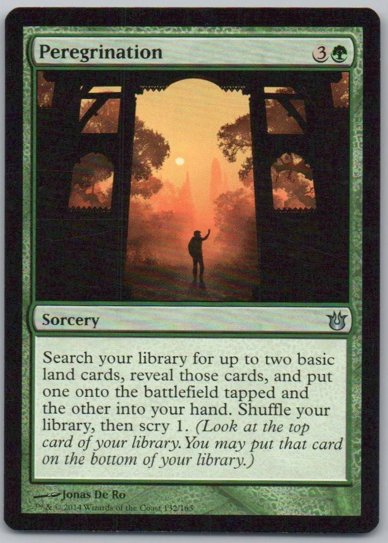 Peregrination 132 Normal Sorcery Card - Born of the Gods