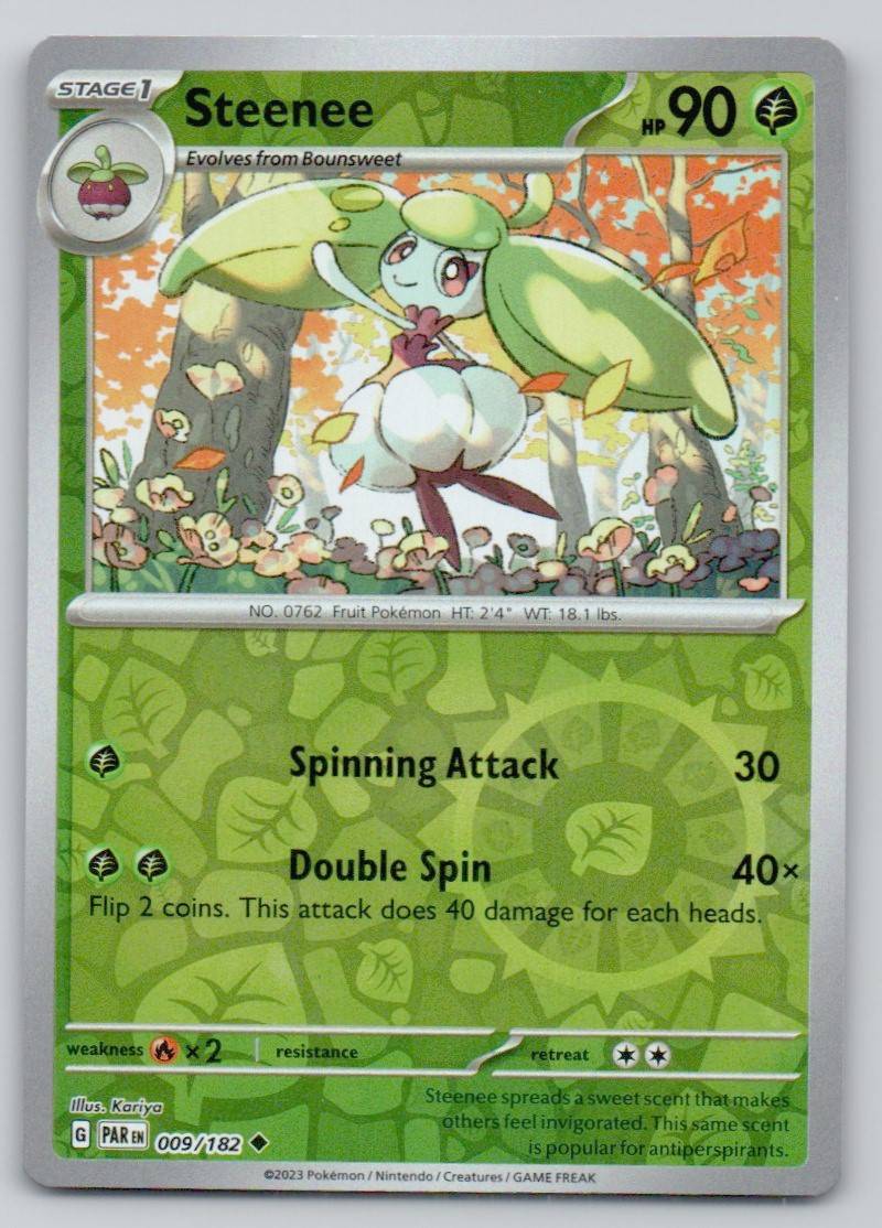 Steenee 009 REV Card - Paradox Rift
