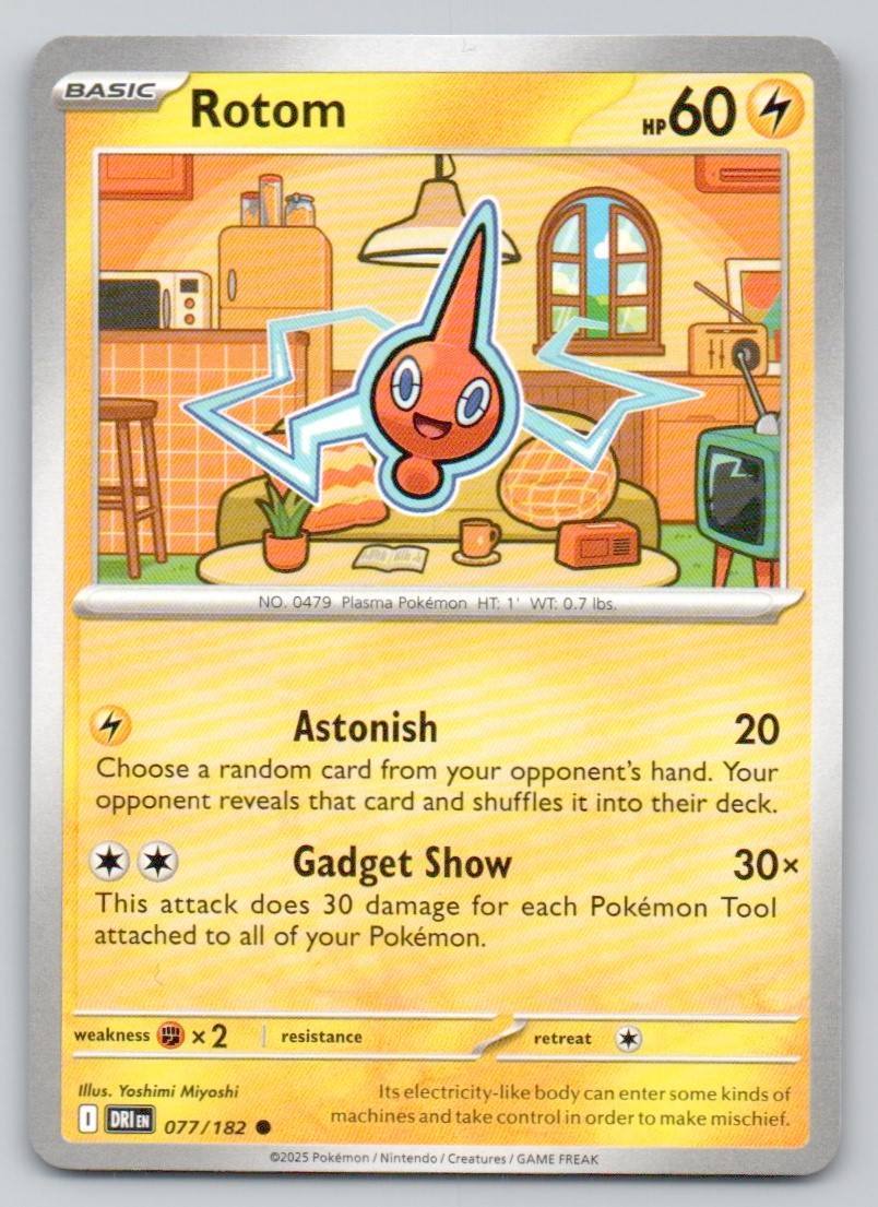 Rotom 077 NOR Card - Destined Rivals