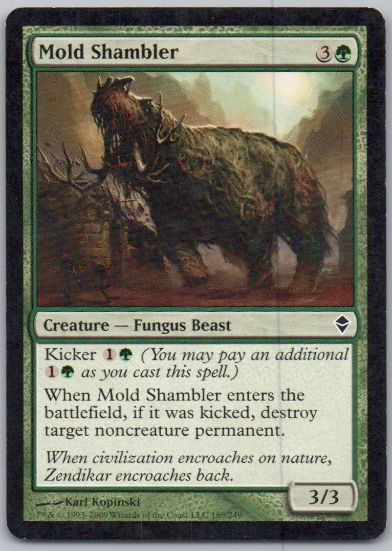 Mold Shambler 60 Normal Creature Card - Zendikar