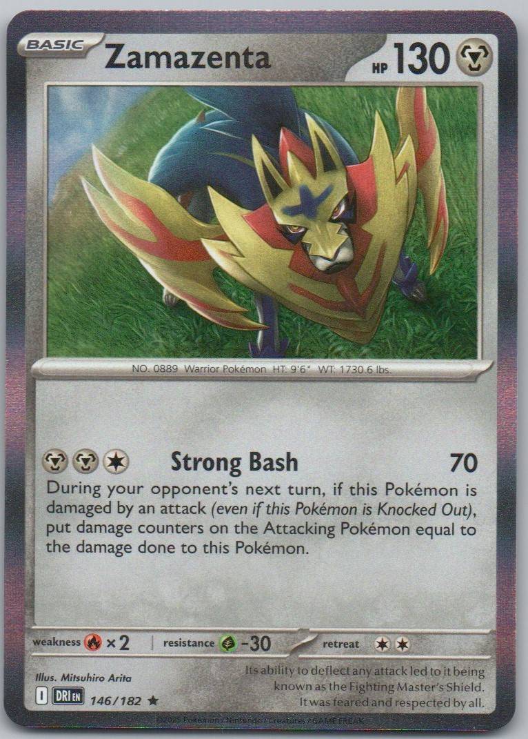 Zamazenta 146 NOR Card - Destined Rivals