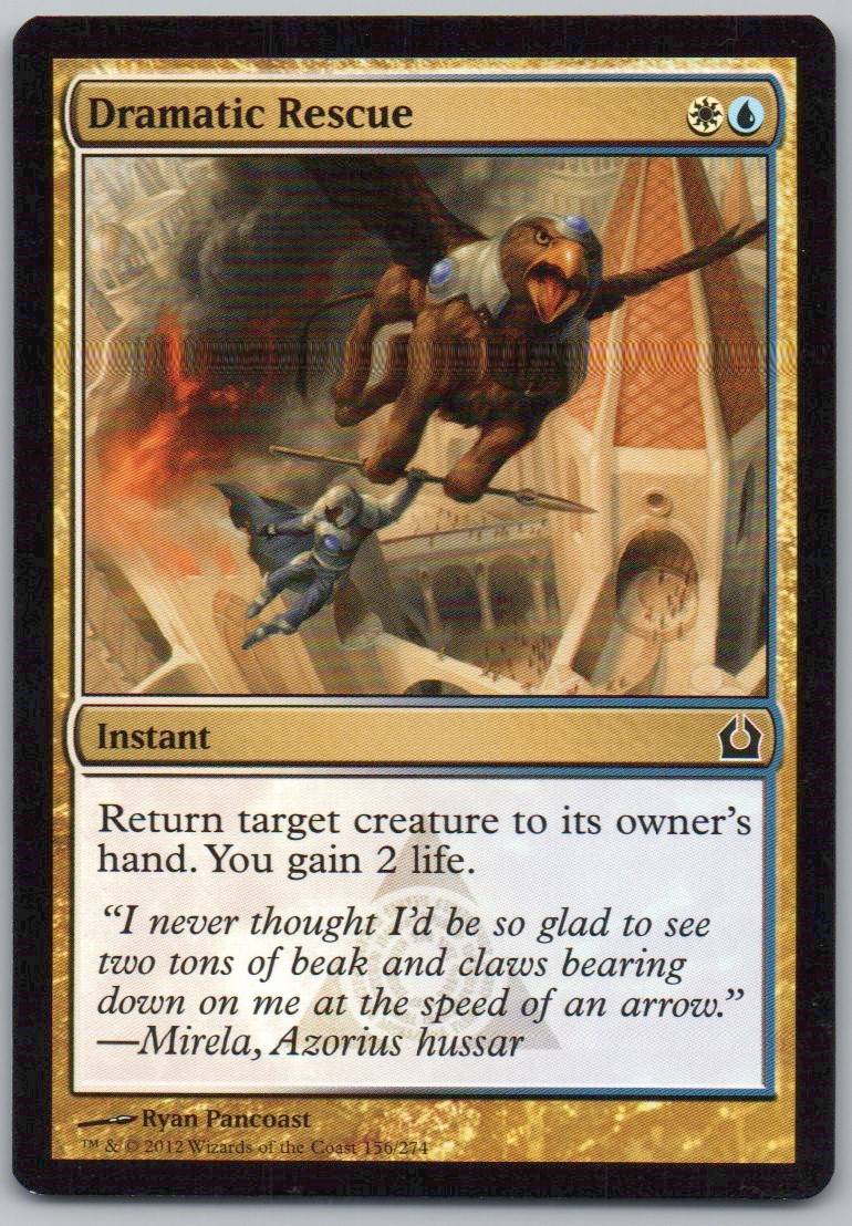 Dramatic Rescue 156 Normal Instant Card - Return to Ravnica