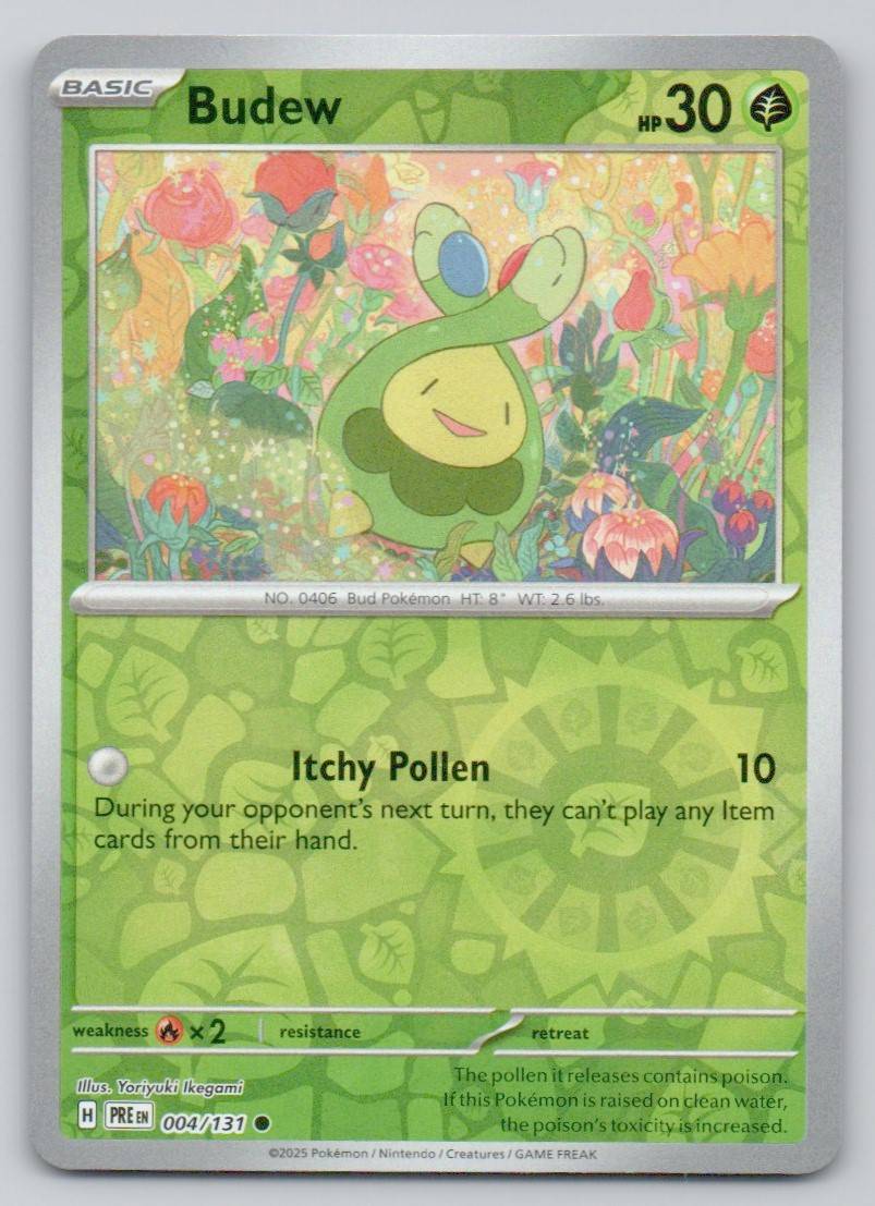 Budew 004 REV Card - Prismatic Evolutions