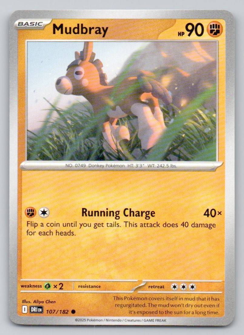 Mudbray 107 NOR Card - Destined Rivals