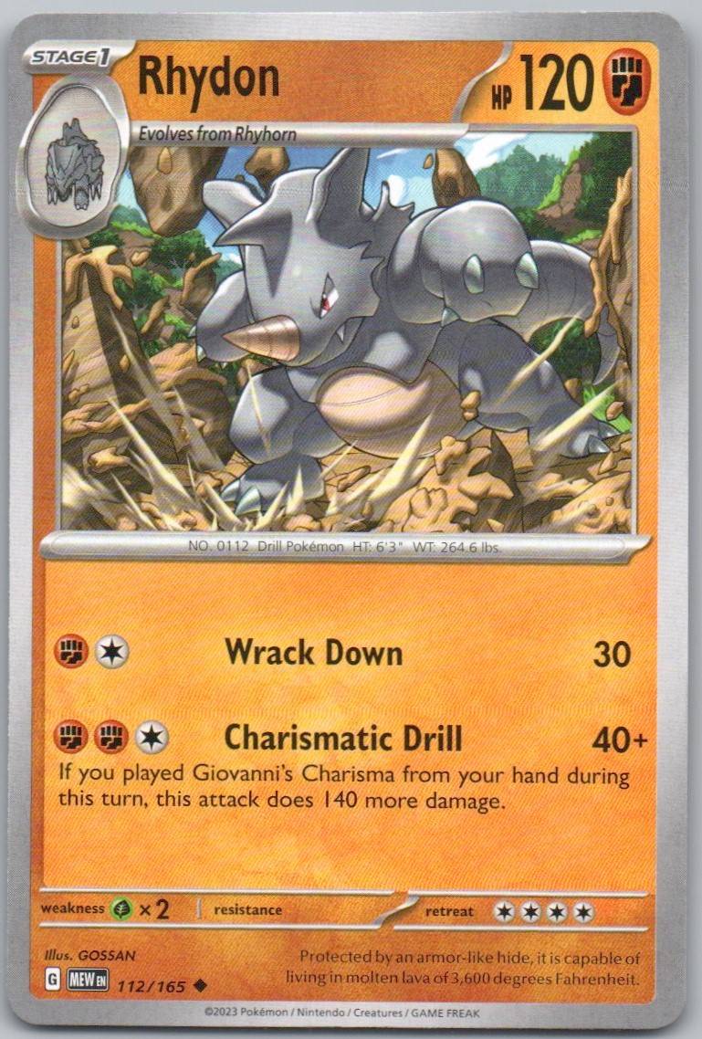 112 - Rhydon
