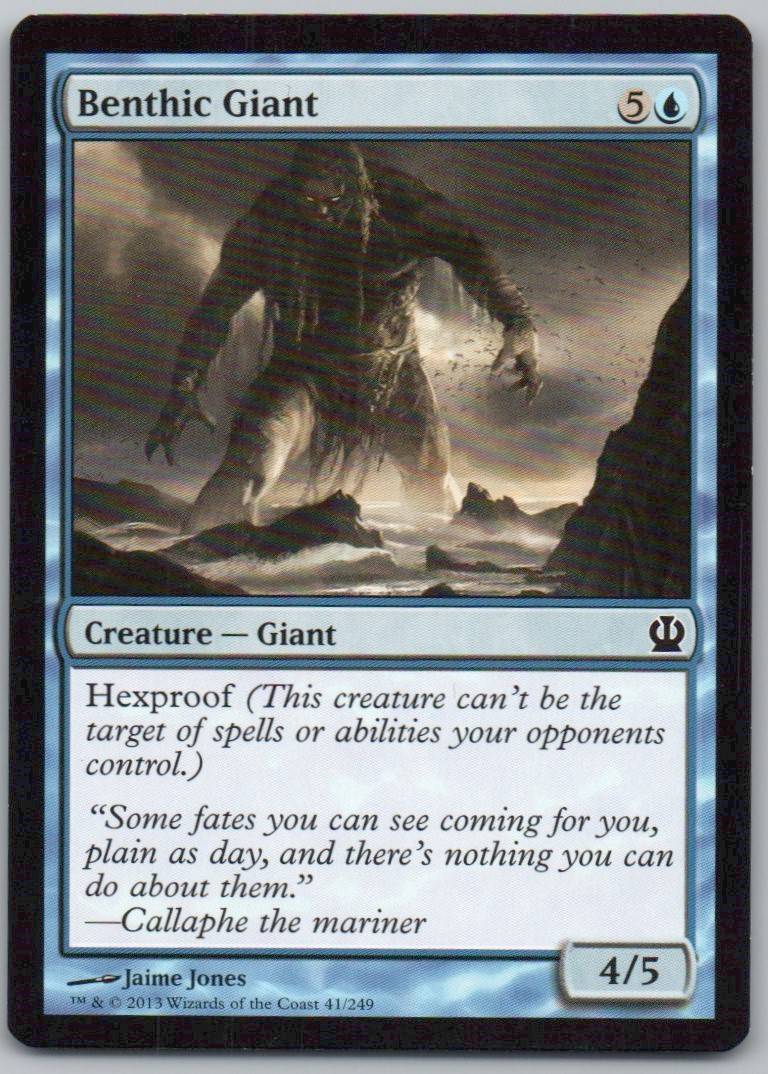 Benthic Giant 41 Normal Creature Card - Theros