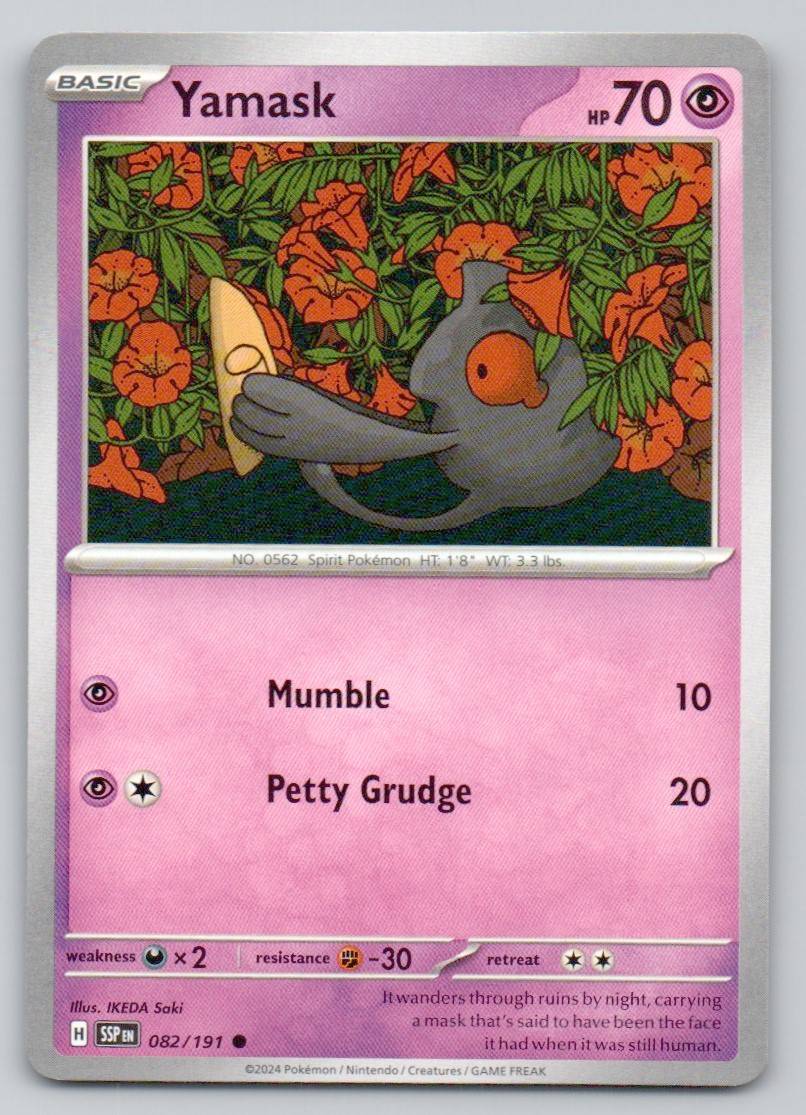 Yamask 082 NOR Card - Surging Sparks